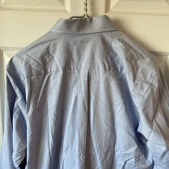 Chaps Ralph Lauren Men’s Dress Shirt Size 16 32/33 NWT Blue - Picture 8 of 11